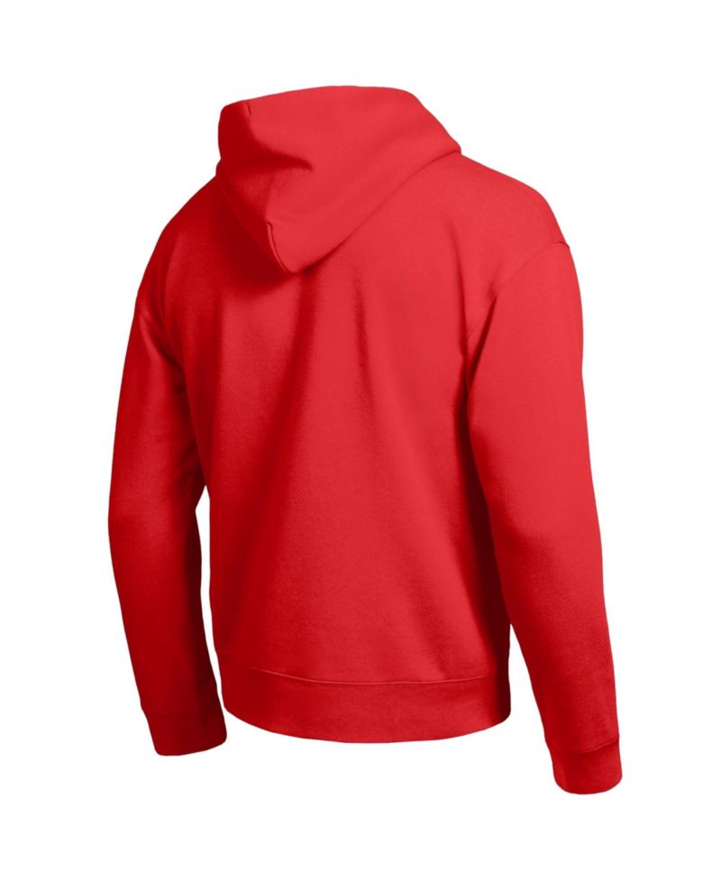Men's Red Philadelphia Phillies All Star Embroidered Logo Hoodie