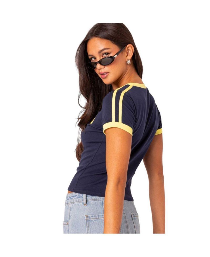Women's Kassidy contrast T shirt