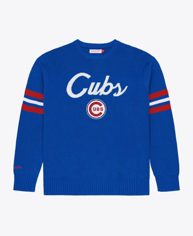 Men's Royal Chicago Cubs Head Coach Sweater