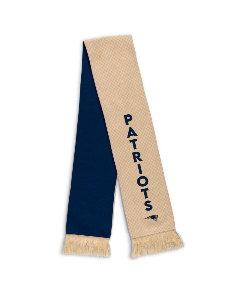 Women's New England Patriots Tonal Microcheck Scarf Glove Set