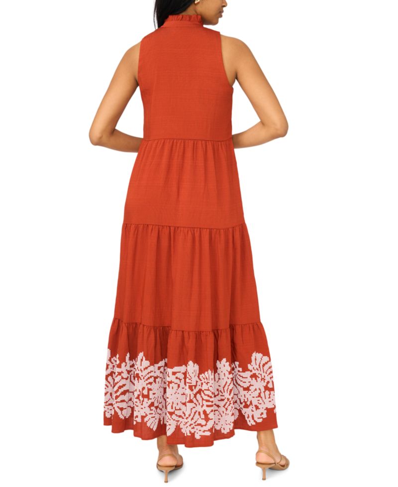 Women's V-Neck Sleeveless Dress