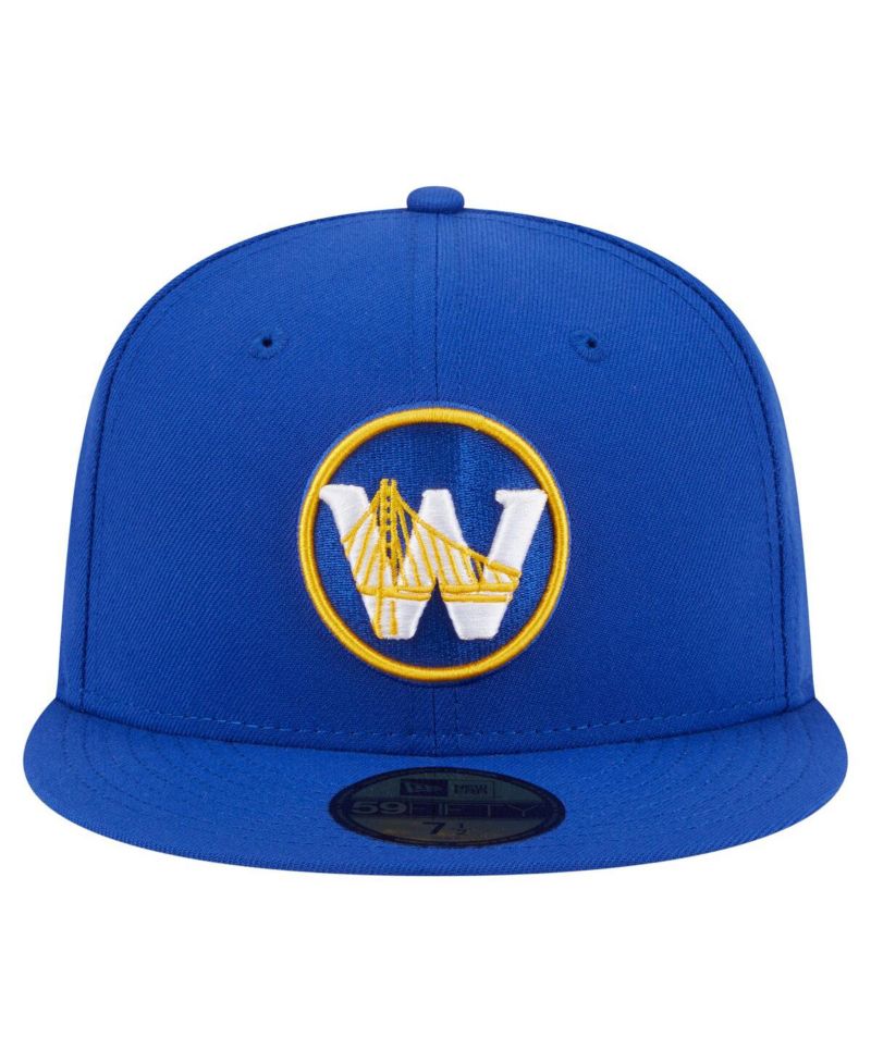 Men's Royal Golden State Warriors Deceptor 59FIFTY Fitted Hat