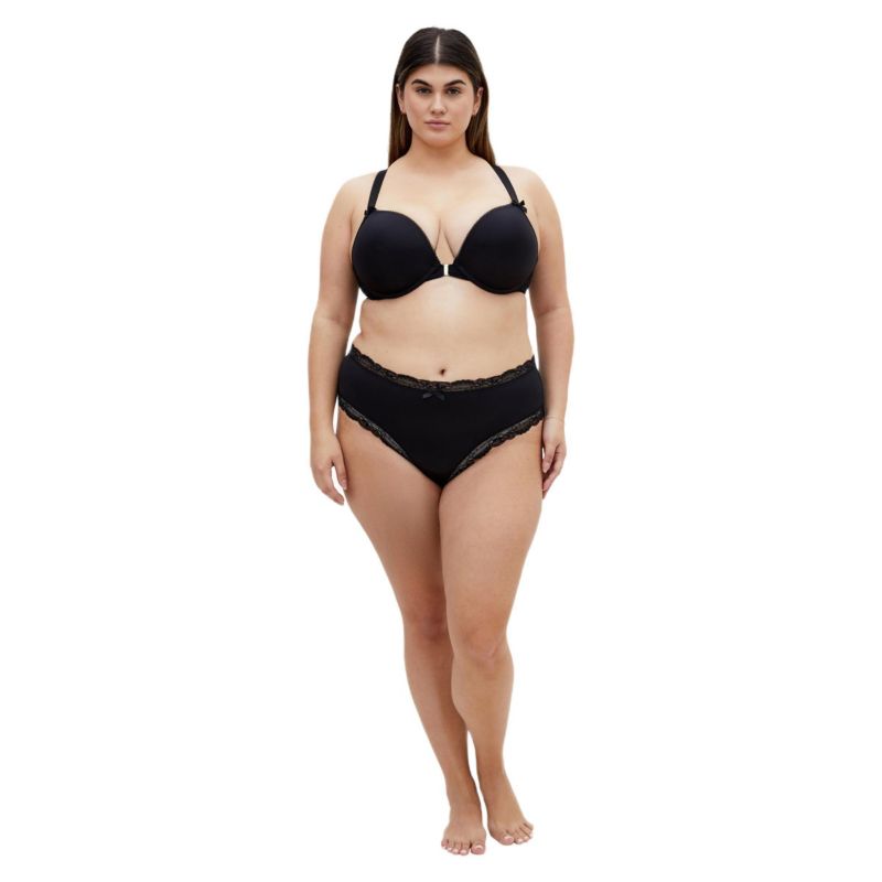 Women's Plus Size Adore Luxe Racerback Push-Up Bra