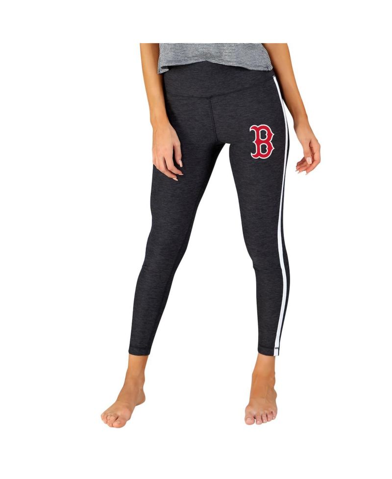 Women's Charcoal/White Boston Red Sox Centerline Knit Leggings