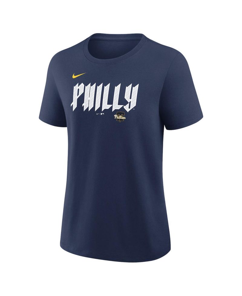 Women's Bryce Harper Navy Philadelphia Phillies City Connect Name & Number T-Shirt