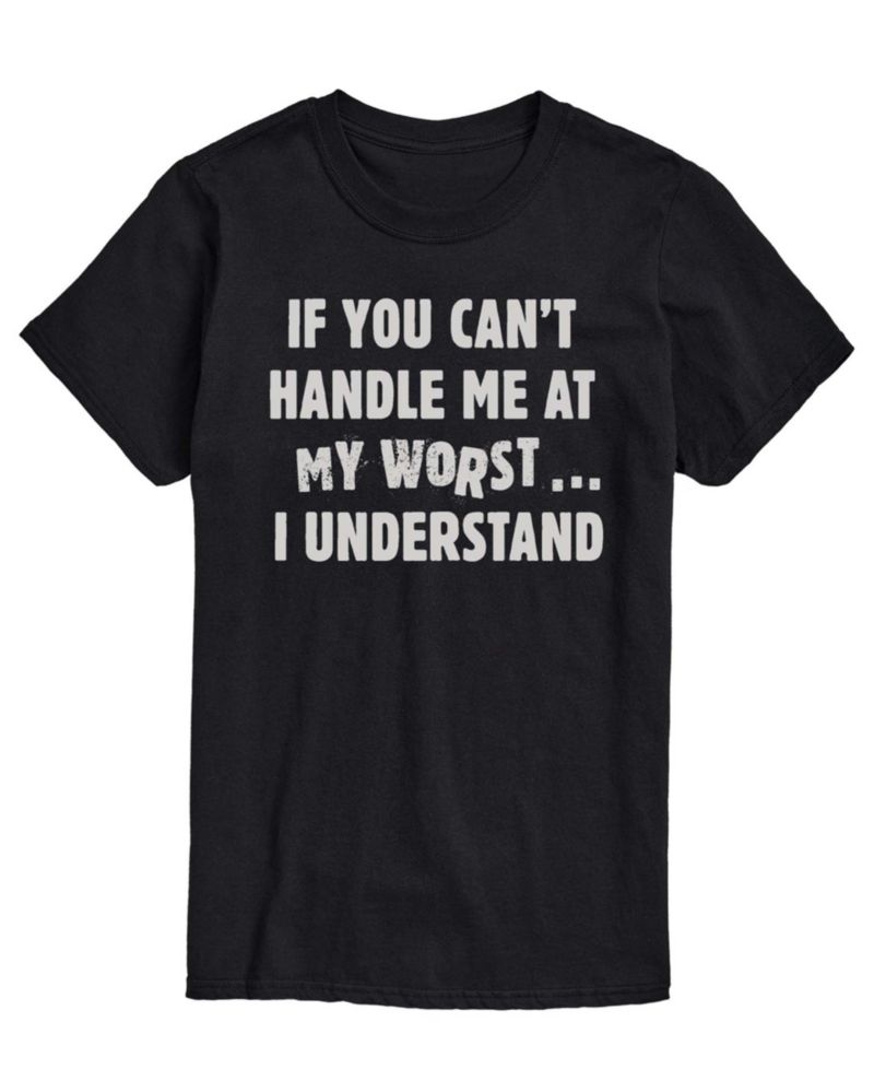 Men's Can't Handle Me At Worst Short-Sleeve Graphic T-Shirt