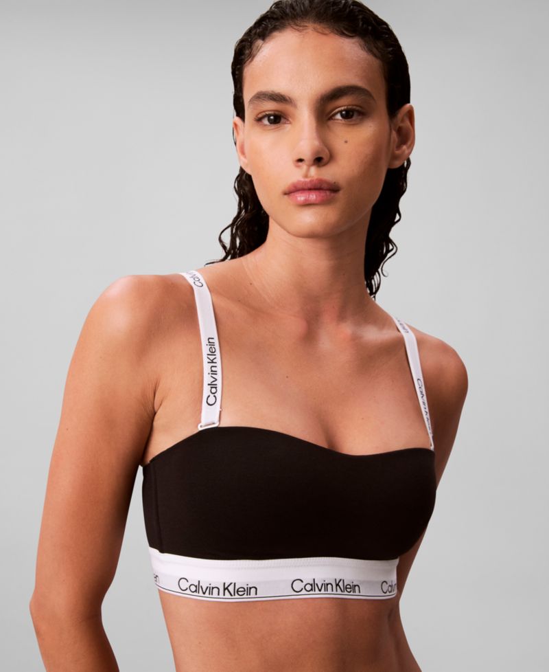Women's Icon Cotton Bandeau Bra QF8497
