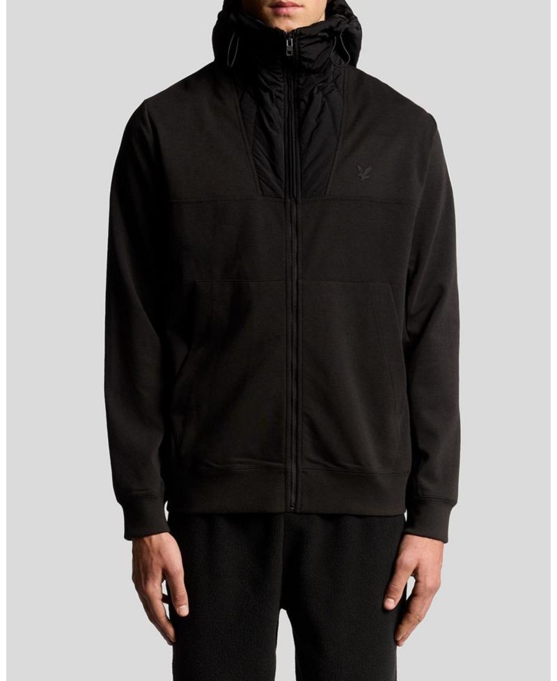 Men's Panelled Hybrid Jacket