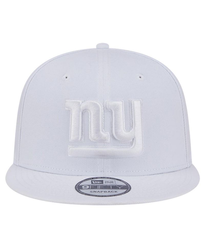 Men's New York Giants Main White on White 9Fifty Snapback Hat