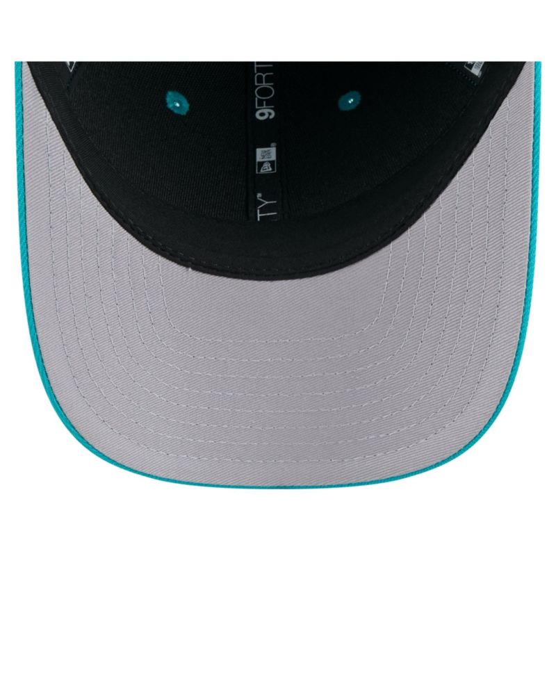 Men's Aqua Miami Dolphins Spain Side Patch 9FORTY M-Crown Adjustable Hat