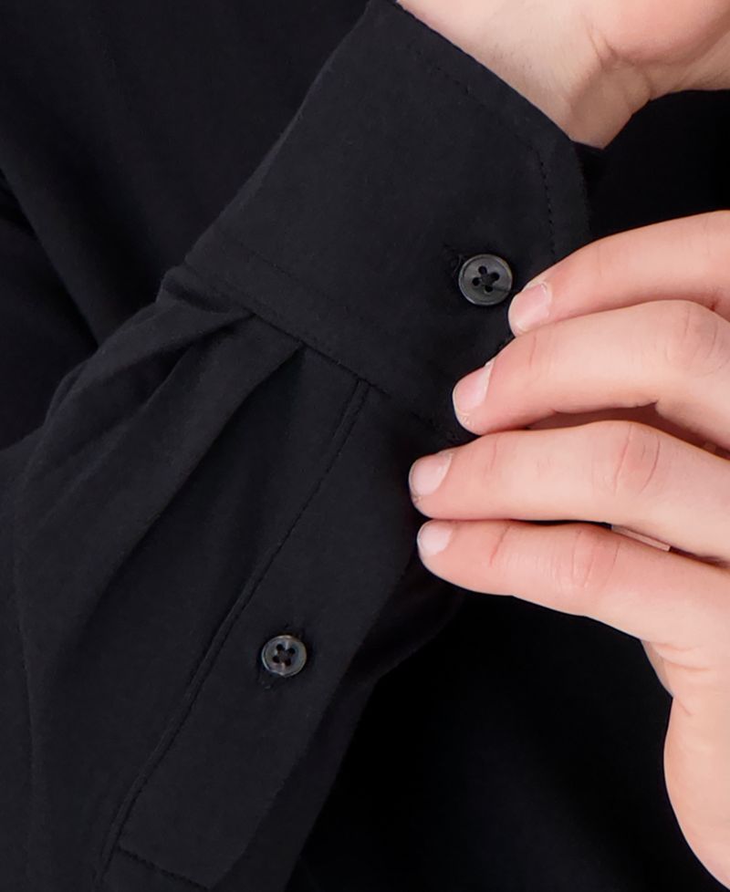 Men's Mitered Cuffs Dress Shirt