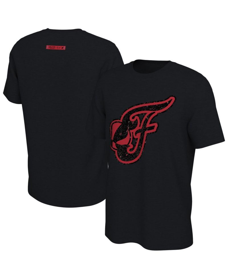 Men's and Women's Black Indiana Fever Rebel Edition Collection Oversized T-Shirt