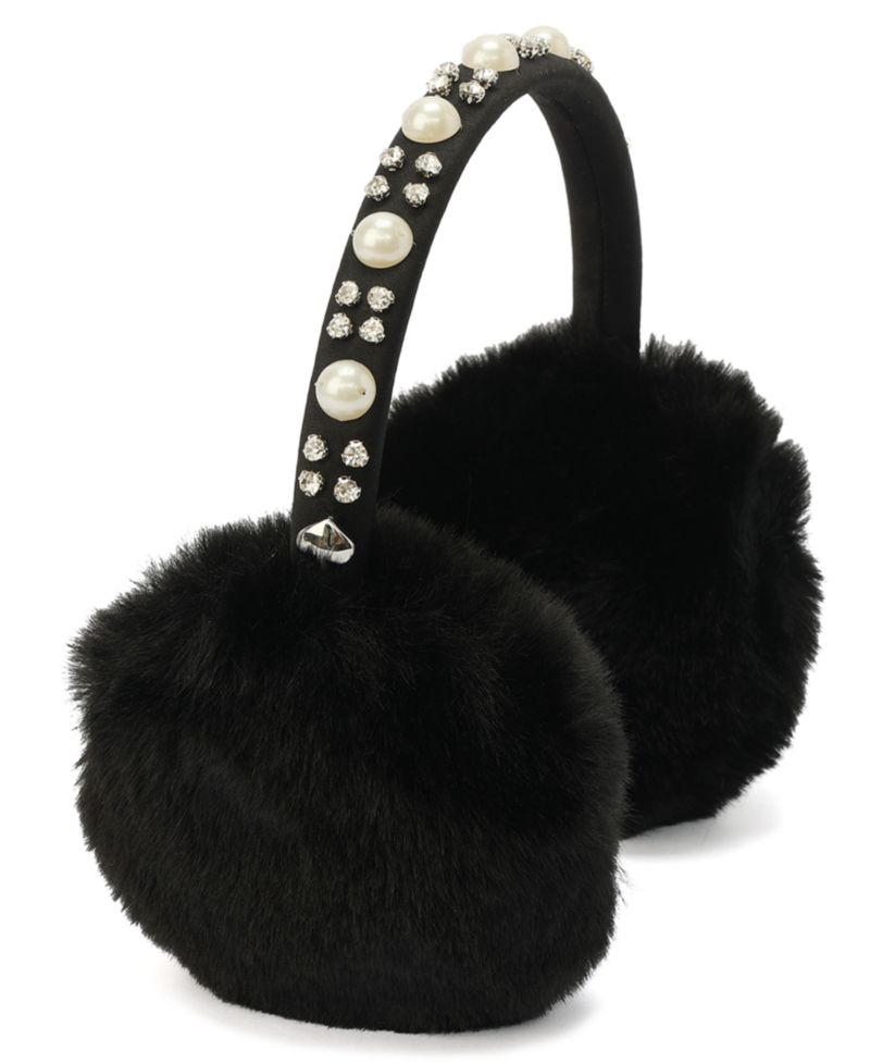 Women's Pull-On Embellished Earmuffs