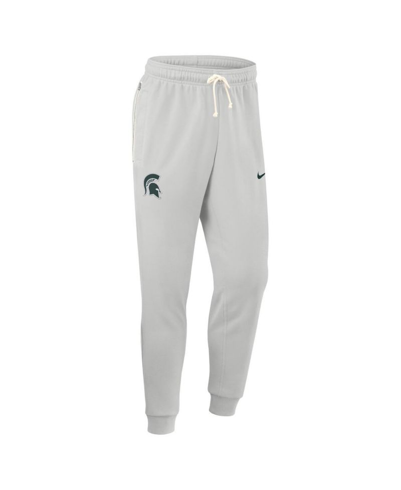 Men's Gray Michigan State Spartans 2025 Sideline Standard Issue Dri-FIT Taper Pants