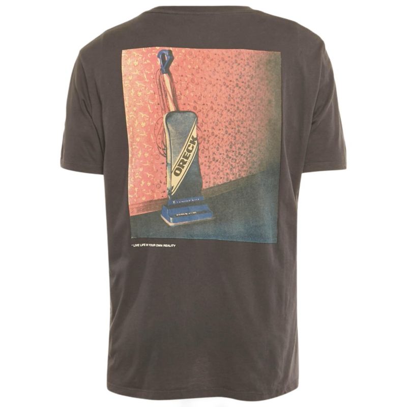 Men's Grey Ted Photoprint Jersey Real Life T-Shirt