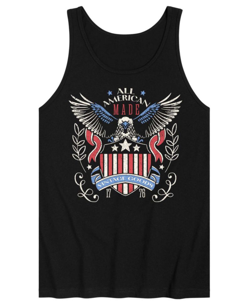 Men's All American Vintage Goods Sleeveless Graphic Tank Top