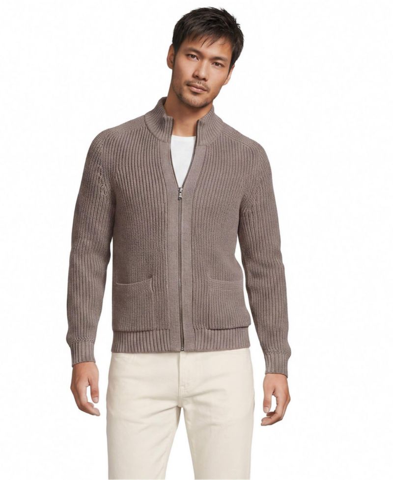 Men's Long Sleeve Drifter Full Zip Cardigan Sweater