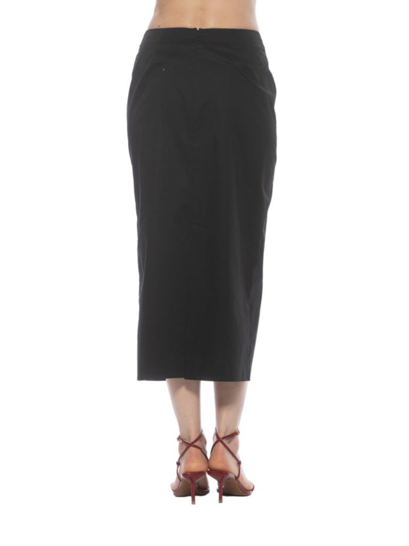Women's Ginni Mid-Waist Column Midi Skirt