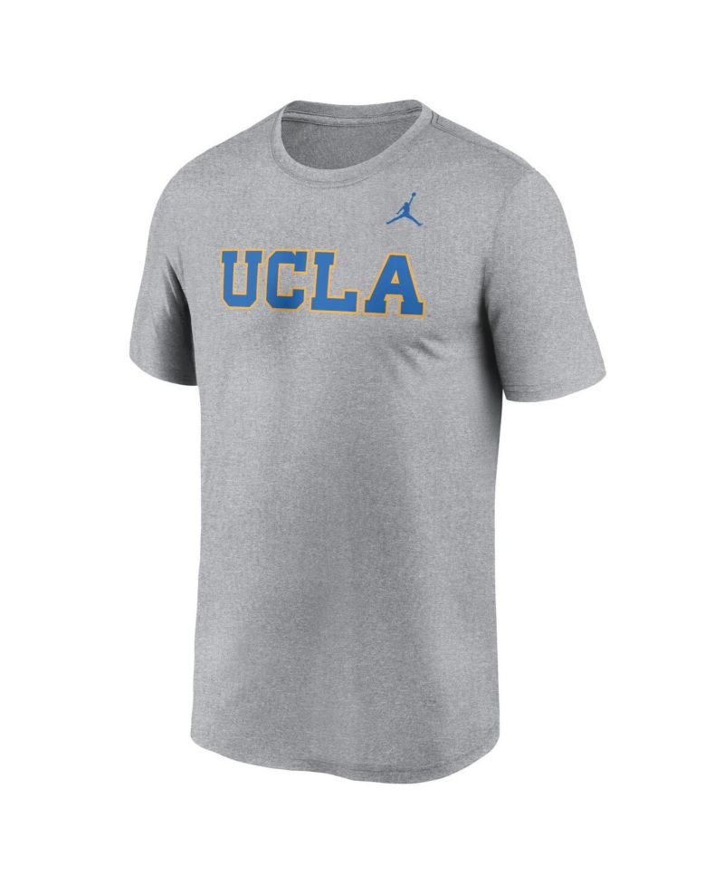 Men's Heather Gray UCLA Bruins Primetime Legend Wordmark T-Shirt