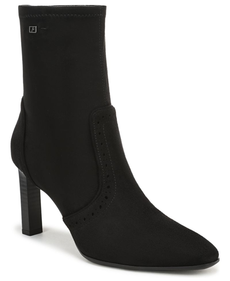 Women's Delani Square Toe Zip Short Boots