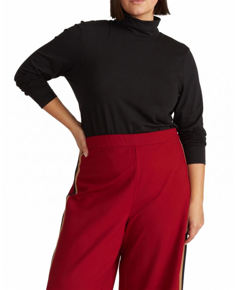 Plus Size Close Fit Turtleneck