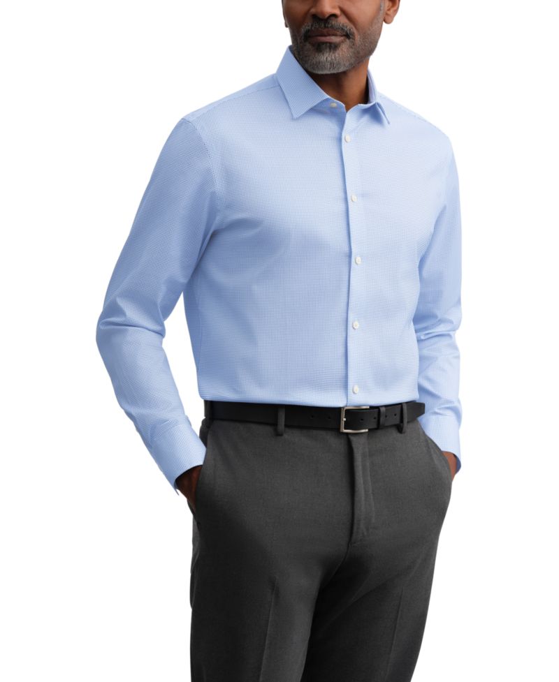 Refined Cotton Stretch, Men's Regular Fit Dress Shirt