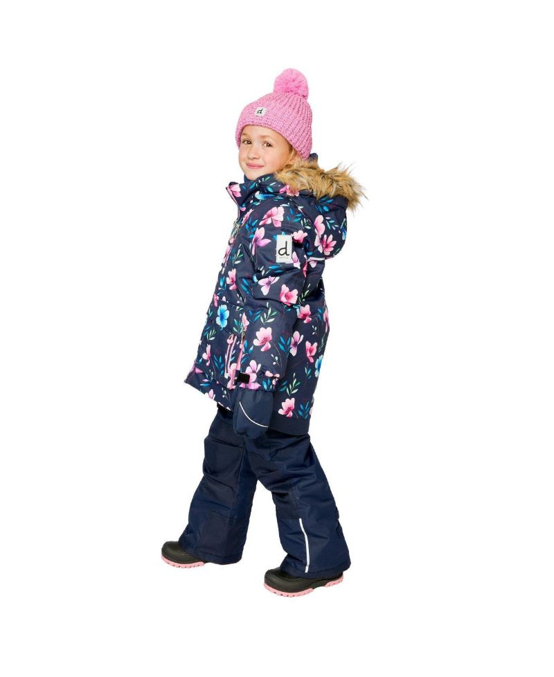 Little and Big Girl's (6-14) Two Piece Play Snowsuit