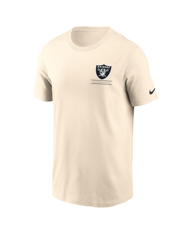 Men's Natural Las Vegas Raiders Freestyle Essential T-Shirt