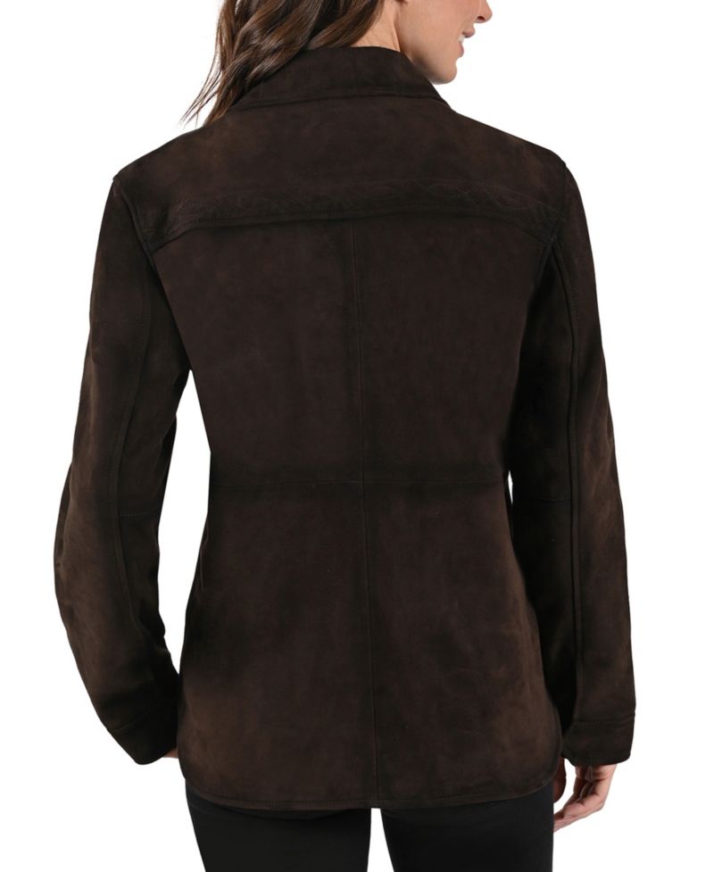 Women's Women s Goat Suede Jacket