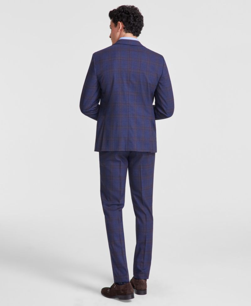 Men's Slim-Fit Wool-Blend Suit Separates