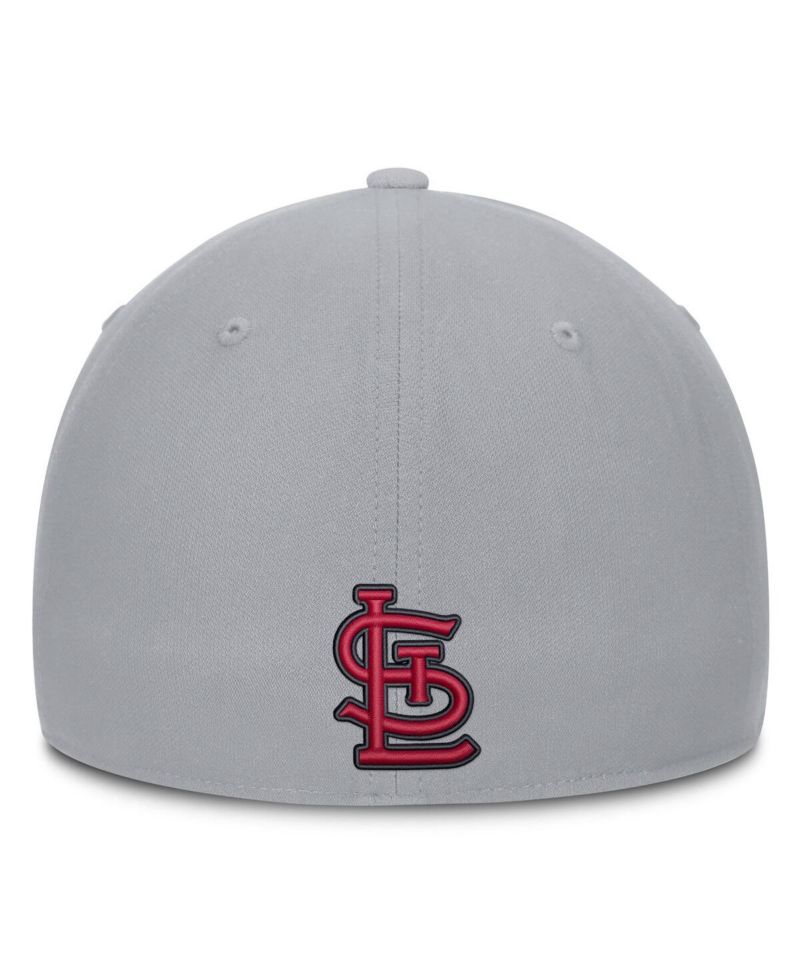 Men's Gray St. Louis Cardinals Primetime Dri-FIT Rise Bozz Flex Hat