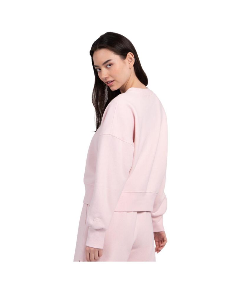 Women's Light Pink Cleveland Cavaliers Pastel Boxy Sweatshirt
