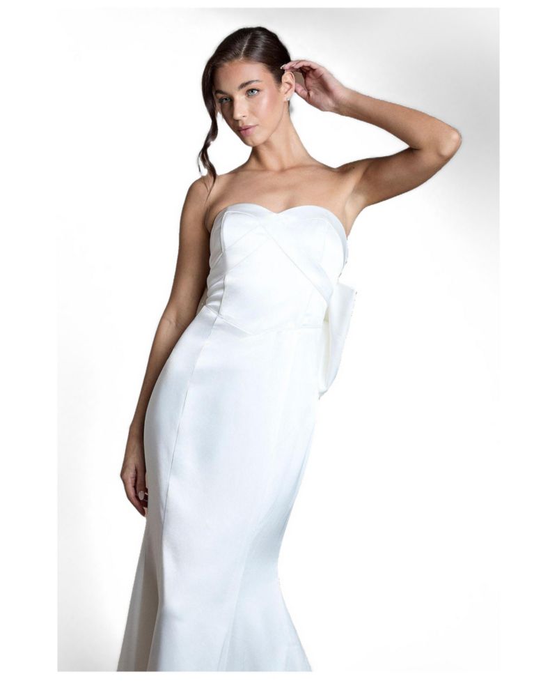 Women's Bow Fishtail Dress