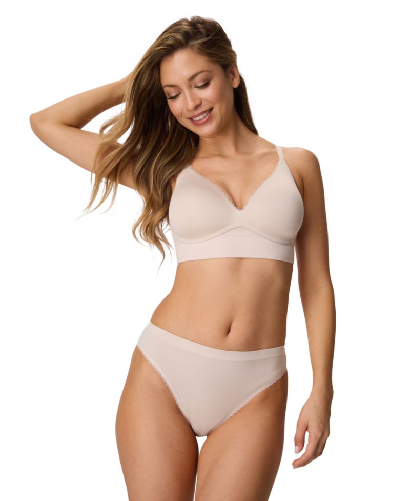 Women's Seamless Wireless Comfort Full-Coverage T-Shirt Bra, DM2336