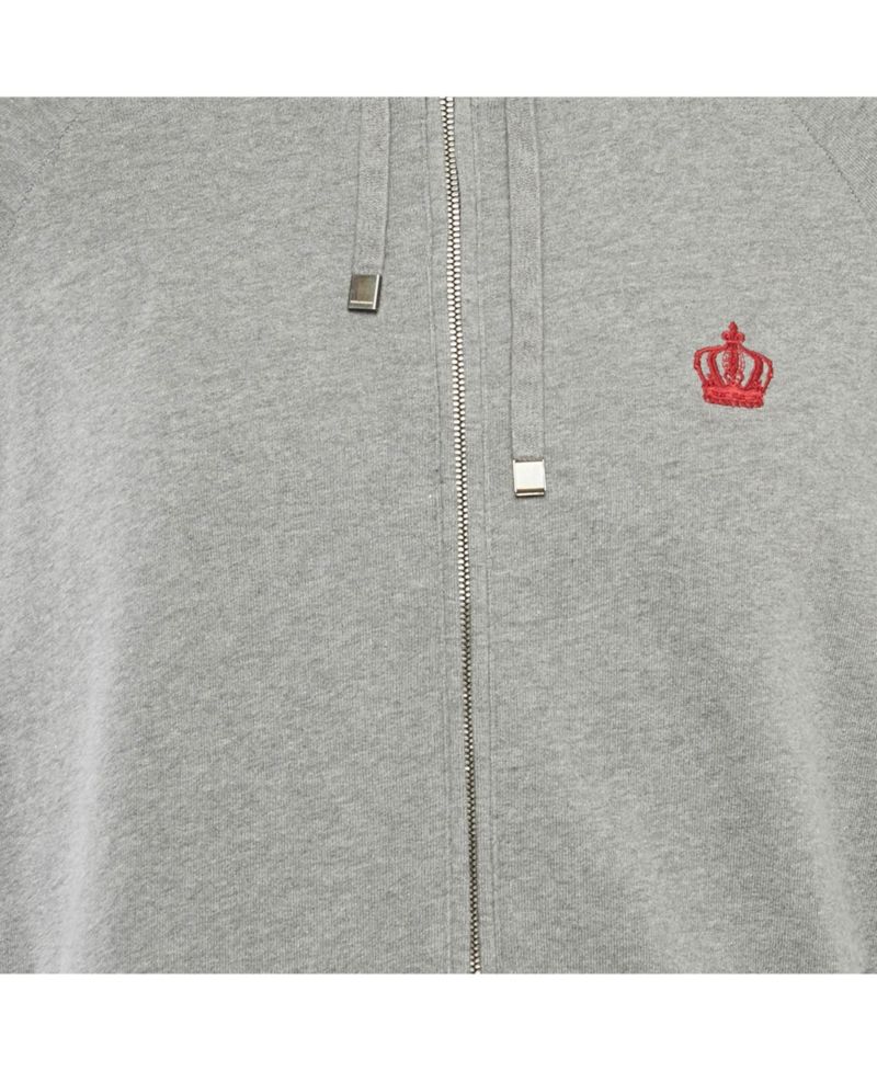 Men's Cotton Knit Hooded Sweat Jacket & Joggers
