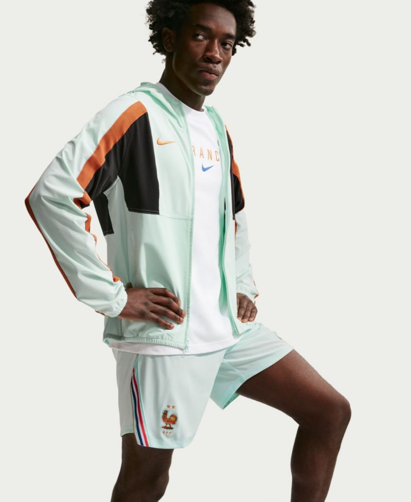 Men's Green France National Team 2026 Away Stadium Replica Shorts