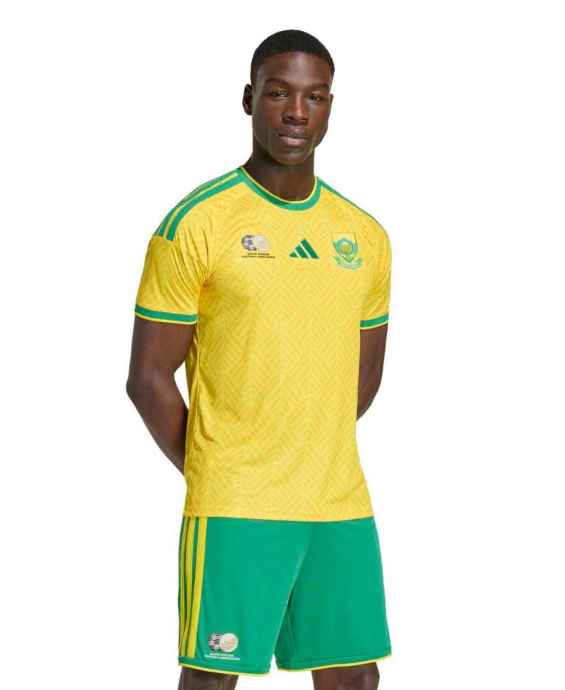 Men's Yellow South Africa National Team 2026 Home Replica Jersey