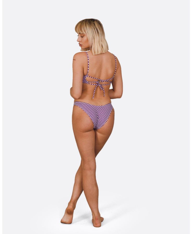 Women's Checkmate Brazilian Bikini Bottoms
