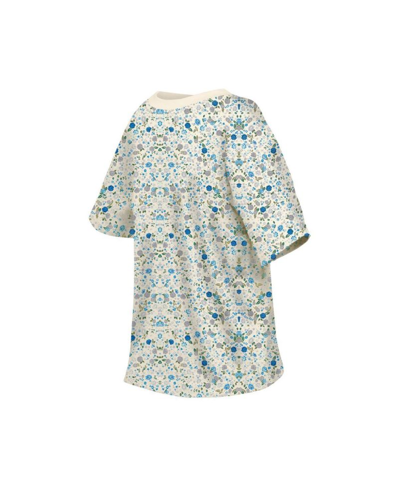 Women's Cream Detroit Lions Glam Game Floral T-Shirt