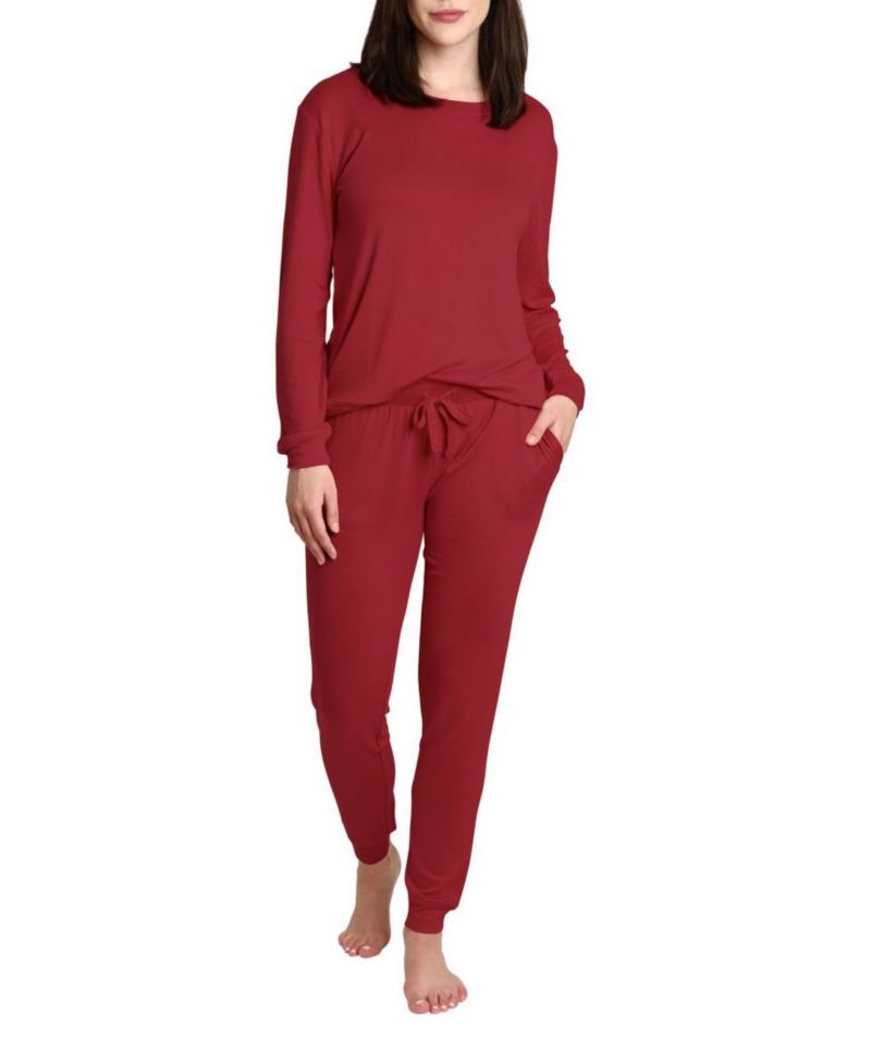 Women's Crew Neck Top with Jogger