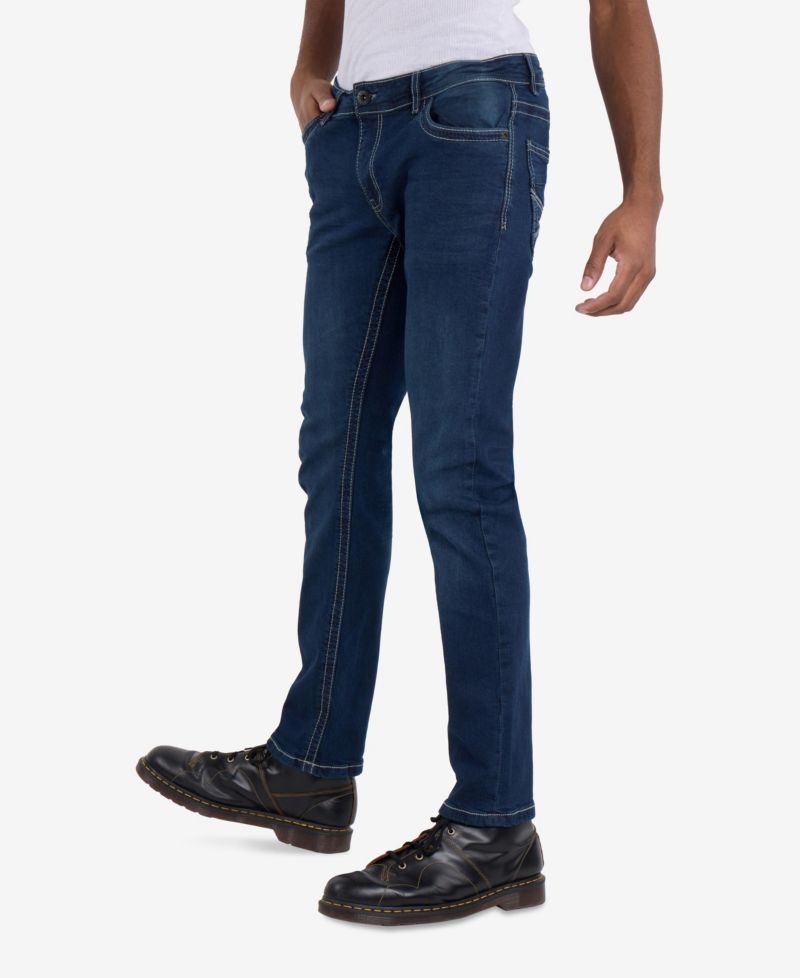 Men's Modern Fit Saddle Stitch Jeans