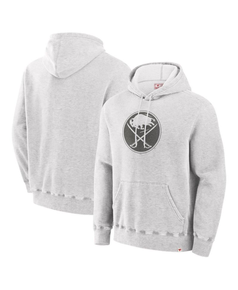 Men's Cream Buffalo Sabres Made in Canada Pullover Hoodie