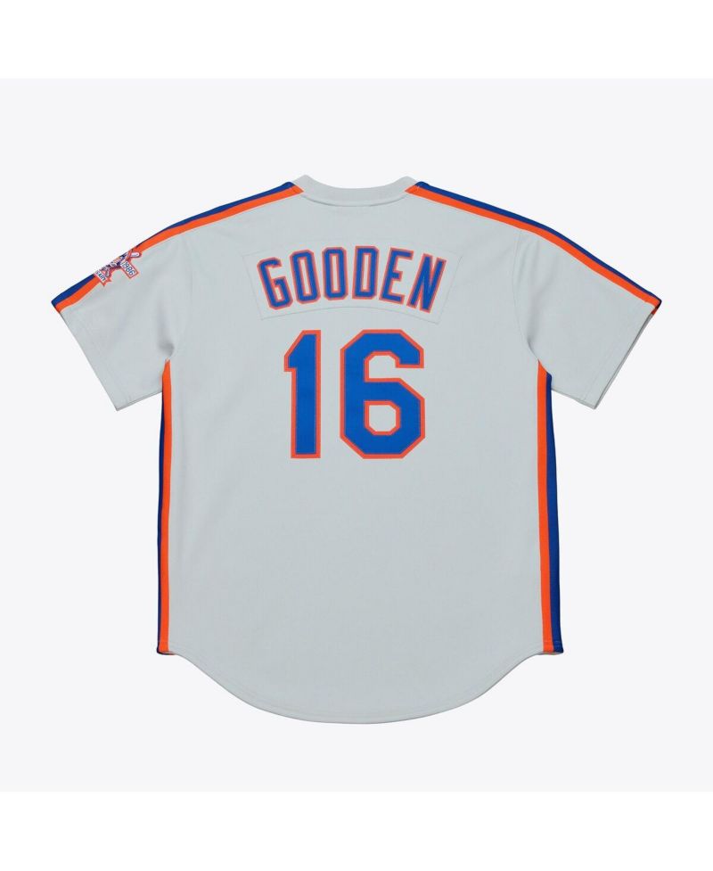Men's Dwight Gooden White New York Mets 1986 Authentic Jersey