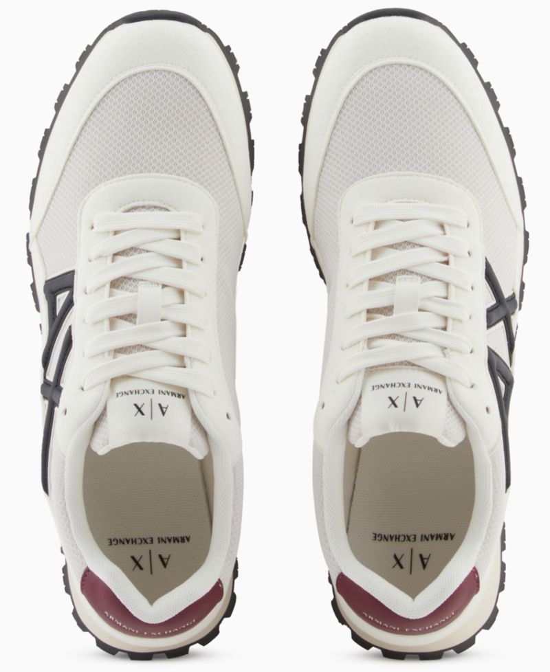 Men's Drop Logo Mesh Sneakers
