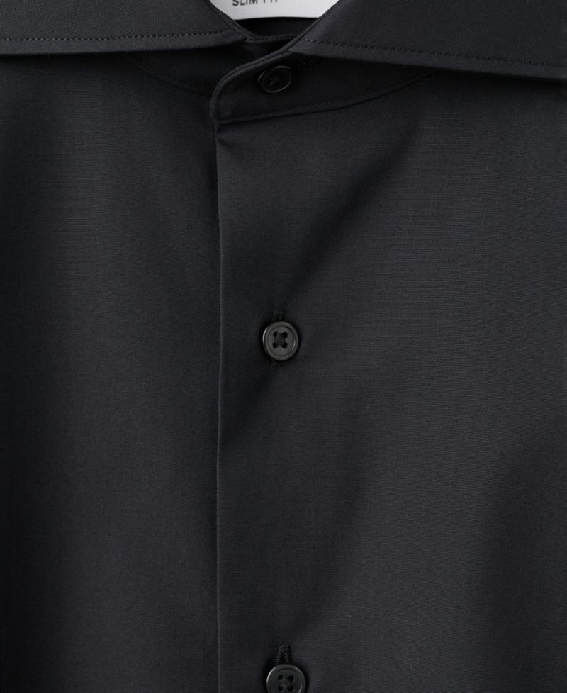 Men's Slim-Fit Cotton Poplin Dress Shirt