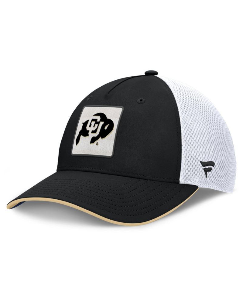 Men's Black Colorado Buffaloes 5-Panel Matter Flex Hat