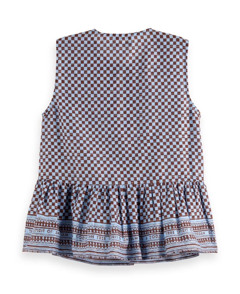 Women's Bow Details Top