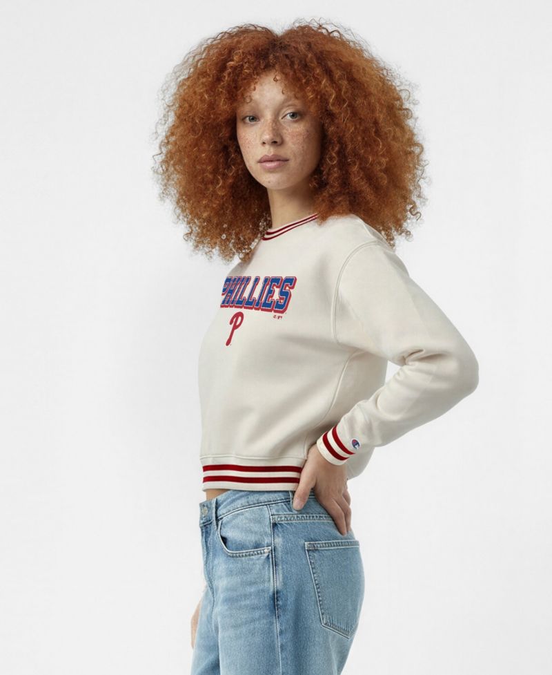 Women's Philadelphia Phillies Reverse Weave Graphic Sweatshirt