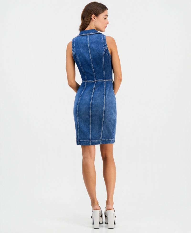 Women's Destiny Denim Button Front Dress
