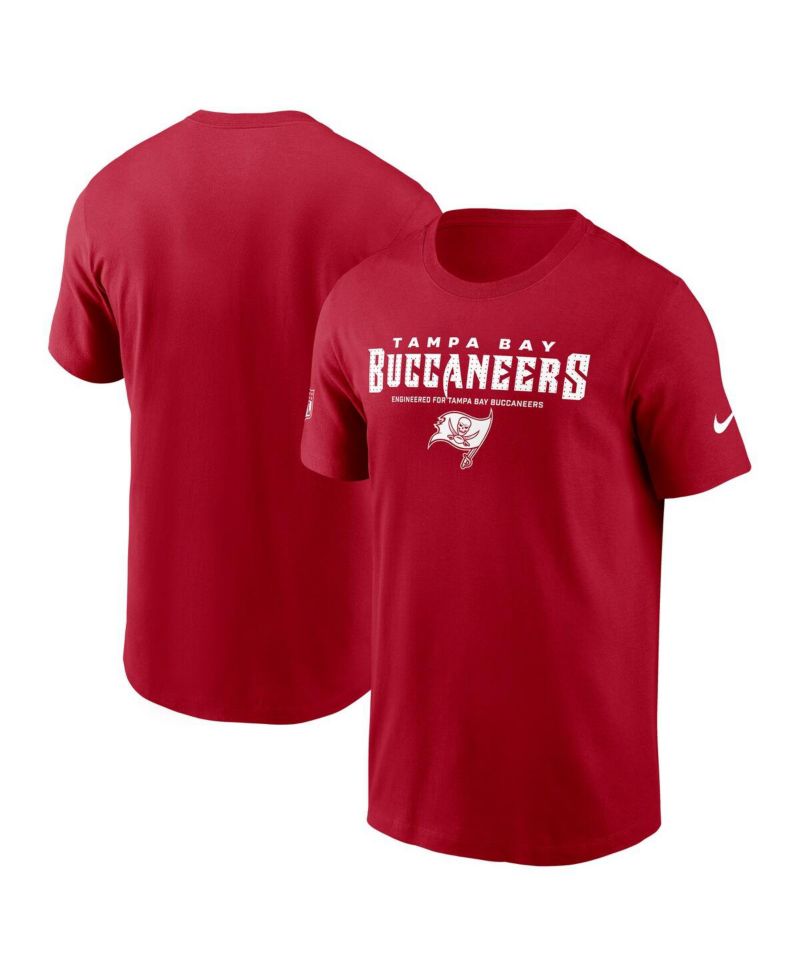 Men's Red Tampa Bay Buccaneers Sideline Performance T-Shirt